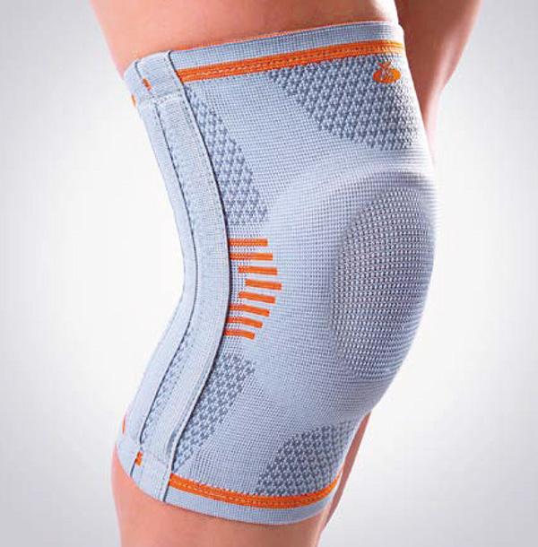 Orliman elastic knee support with lateral stabilizers