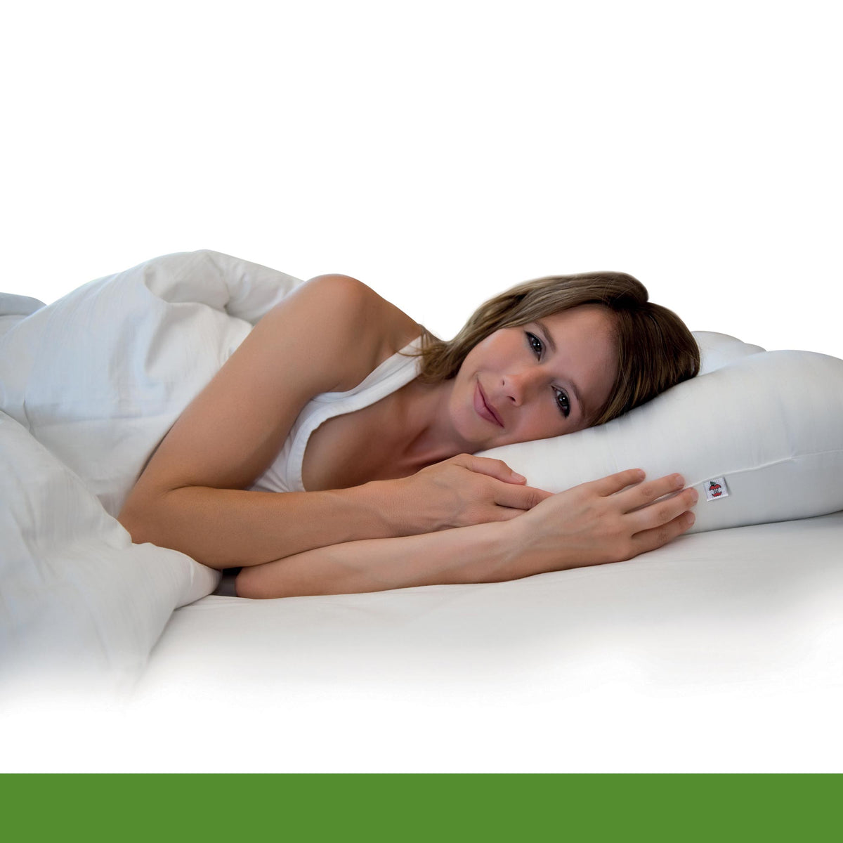 MUCKLILY Oreiller Compensé pour Positionnement Coussin de