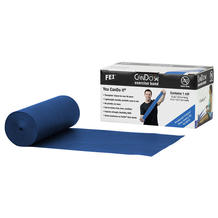CanDo Trainingsband/gymnastiekband, lengte 45 m, go-band, beige (zeer licht CanDo Trainingsband/gymnastiekband, lengte 45 m, go-band, beige (zeer licht