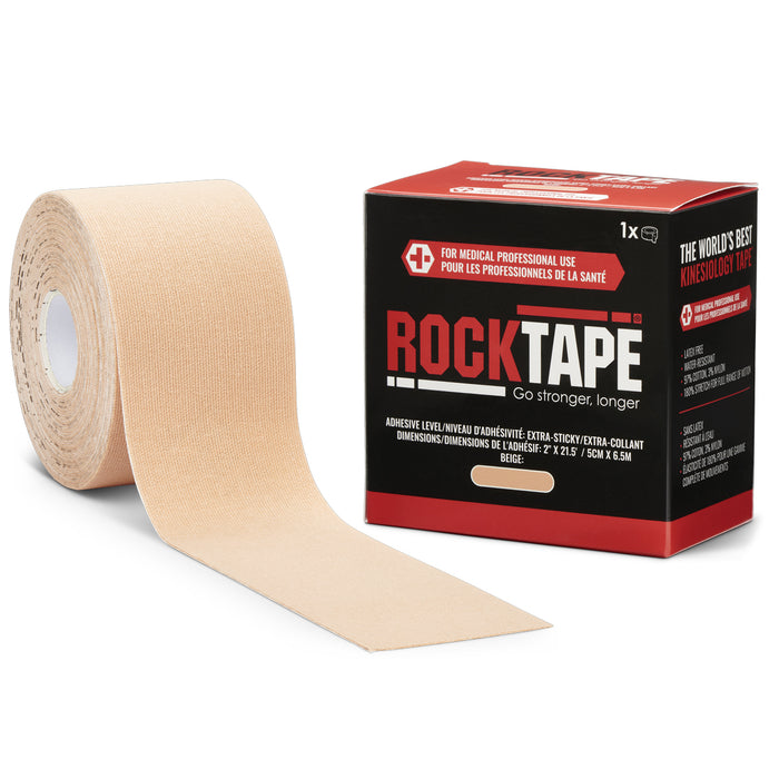 Ruban de kinésiologie RockTape Professionnel, adhésif extra-collant