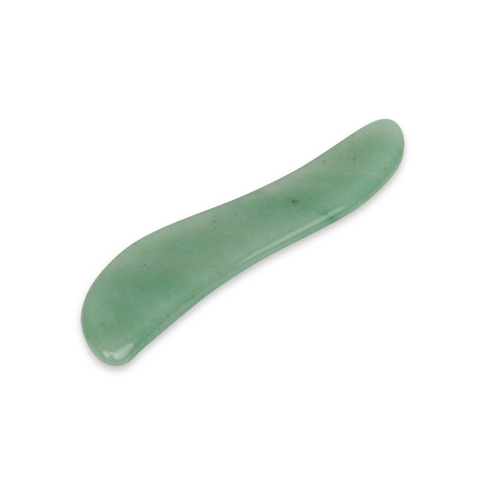 Outil de Gua Sha en jade premium