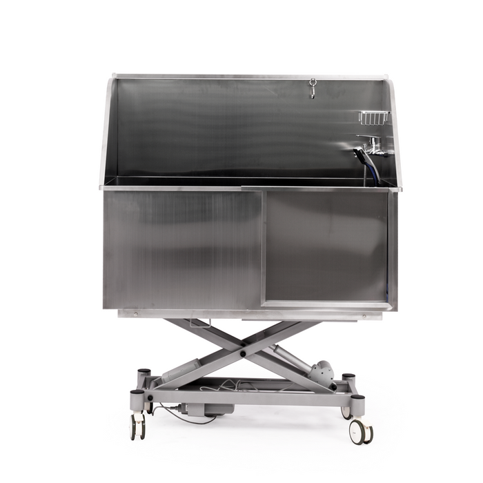 Coinfycare elevating pet grooming bath tub, Graphite frame
