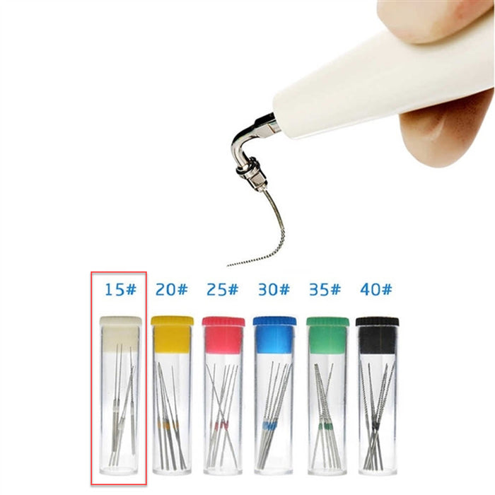 Niti U-files endo # 15 white, 6 un