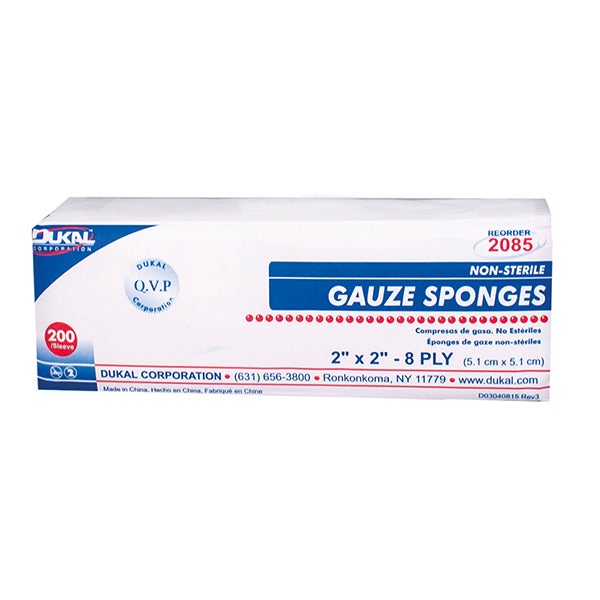 Compresses de gaze Dukal, Stérile