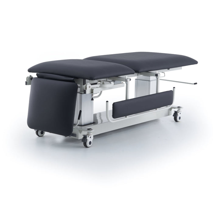 Multi-use imaging power table with 3-section top