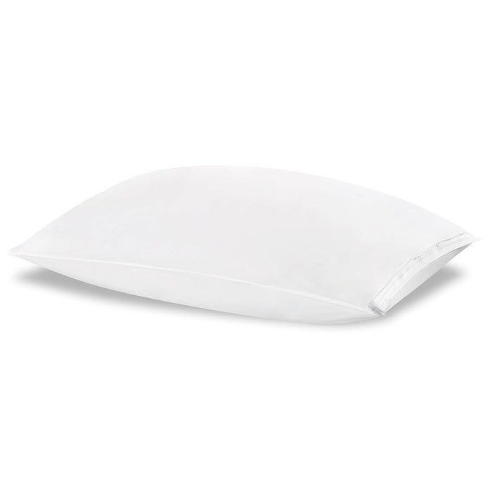 Vinyl Pillow Protector with Zipper