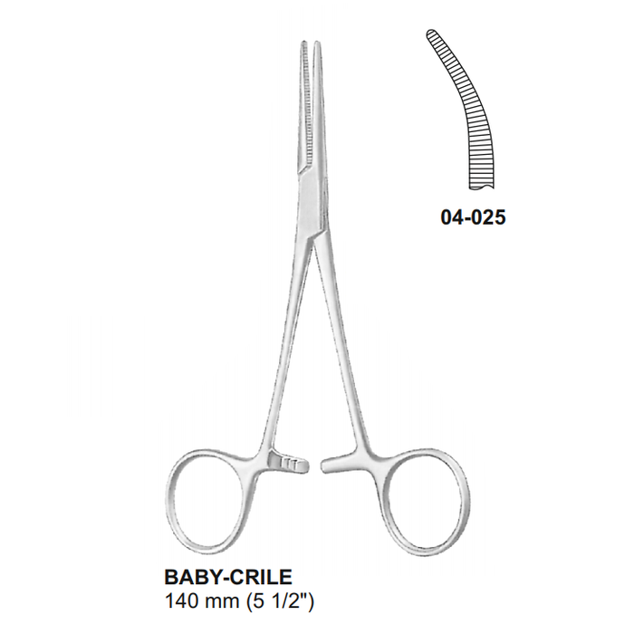 Pince hémostatique Baby-Crile
