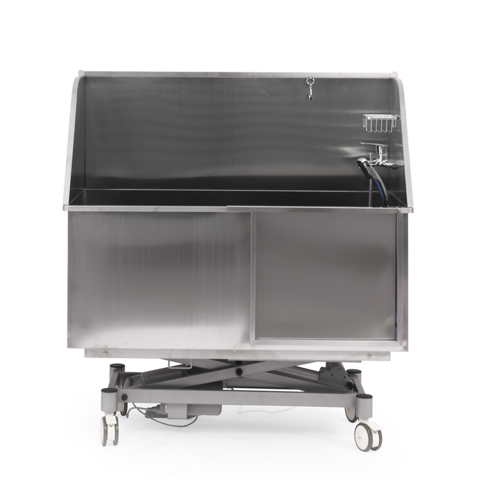 Coinfycare elevating pet grooming bath tub, Graphite frame