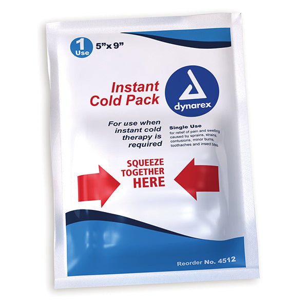 Compresses froides instantanées