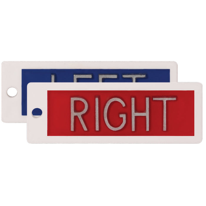 Plastic, horizontal X-Ray Marker without position