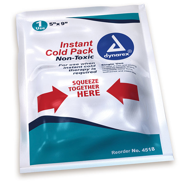 Compresses froides instantanées