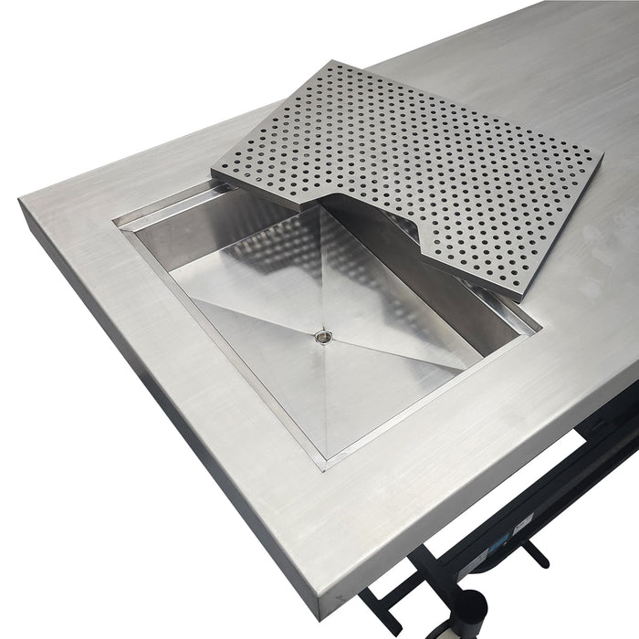 Coinfycare electric dental table for veterinarian, 22" x 60", Graphite frame