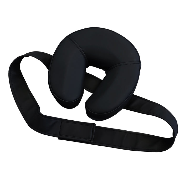 Coinfycare face rest cushion with strap for treatment tables