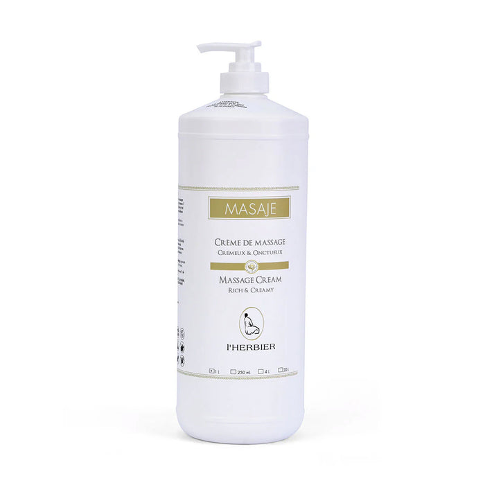 Crème de massage neutre Masaje - Crèmeux et onctueux