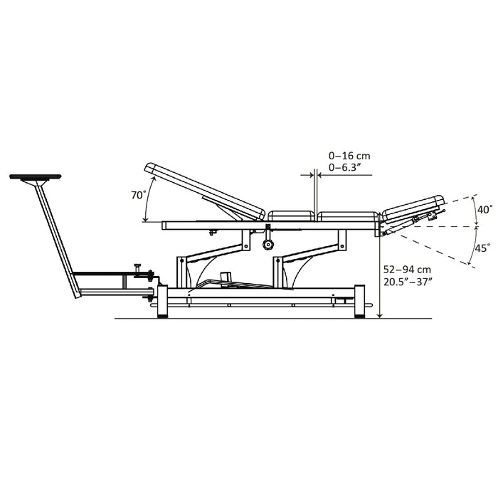 Coinfycare Electric Traction Table