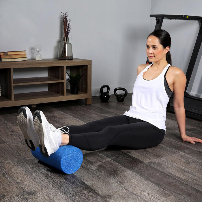 Blue foam rolls