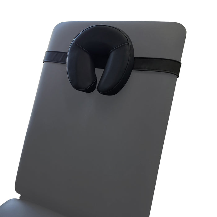 Coinfycare face rest cushion with strap for treatment tables
