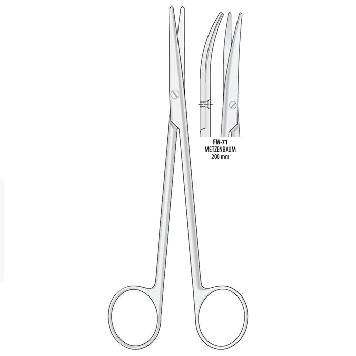 Scissors Metzembaum curved 20cm