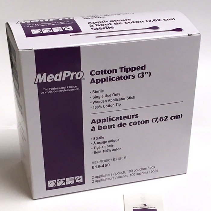 Applicateurs avec bout en coton MedPro