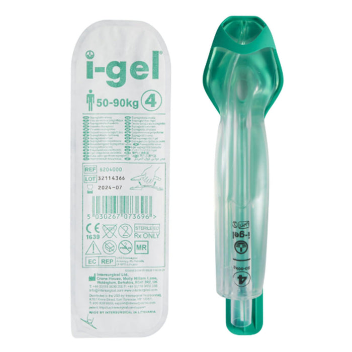 Ensemble i-gel® avec dispositif supraglottique