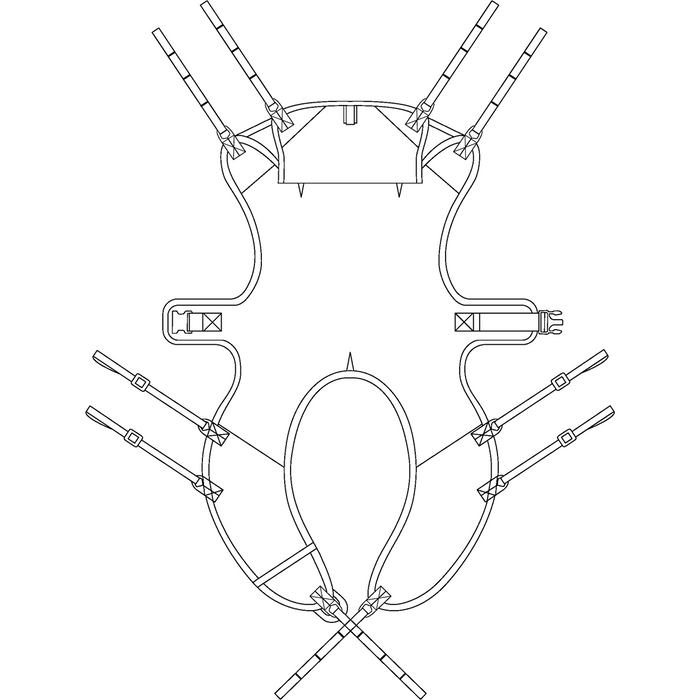 Tinkham Sling with belt & head support
