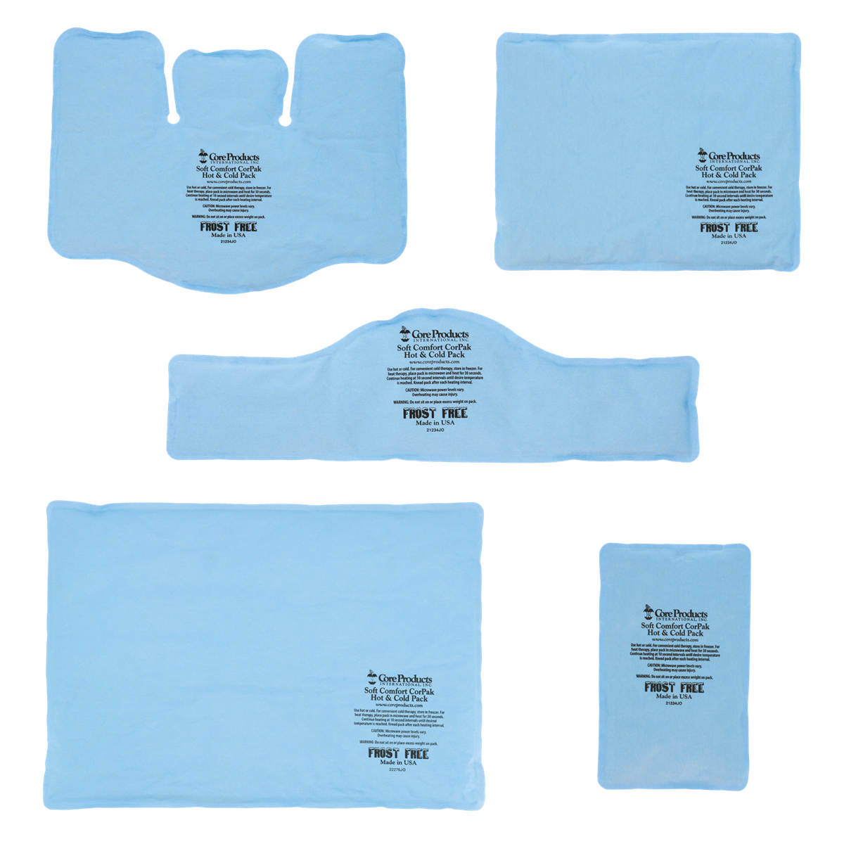 Compresse chaude/froide réutilisable CorPak — MTM - Médical Tronik