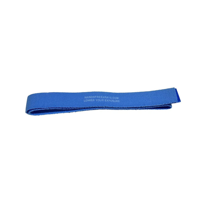 Elastic "seat belt" strap - Blue