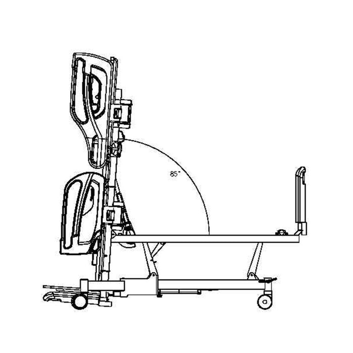 6 Function Tilting Hospital Bed