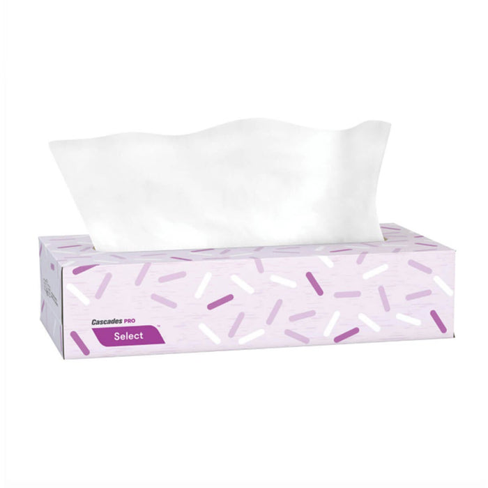 Select facial tissue 2 ply 100 sheets, 30 un