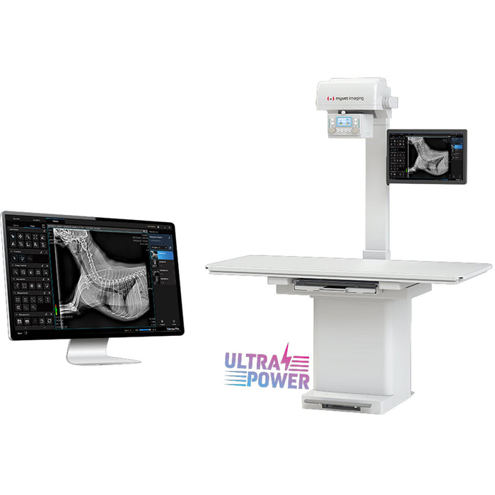 MyVet table 32+ Digital Radiographic Table, without DR panel, without computer