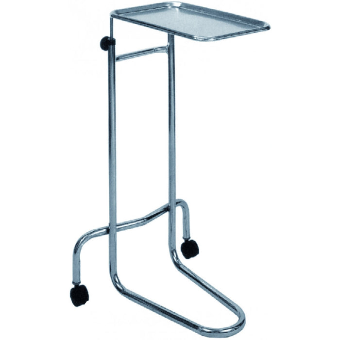 Mayo stand w/stainless steel tray