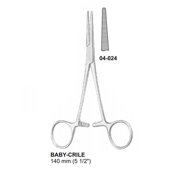Pince hémostatique Baby-Crile