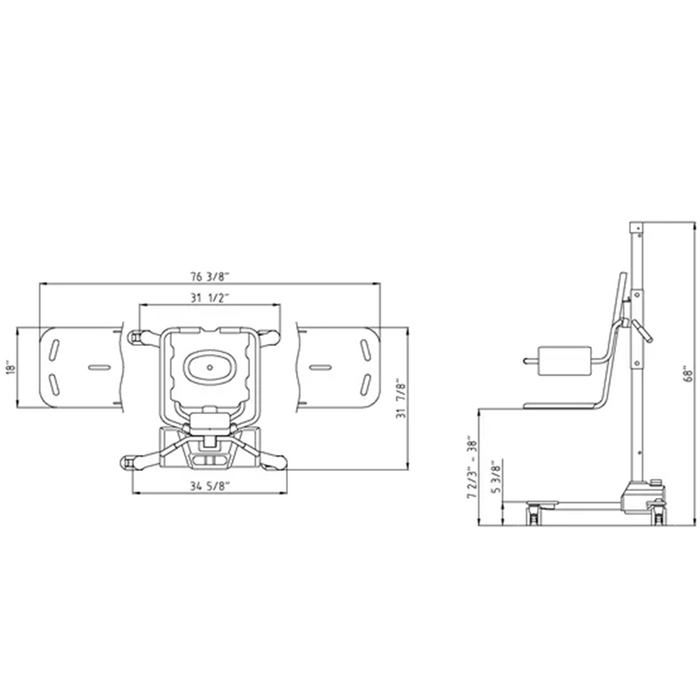 Chaise de bain hydraulique CombiLift TR9650