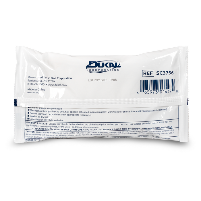 Bonnet de shampoing s/rinçage a/revitalisant, 40 un