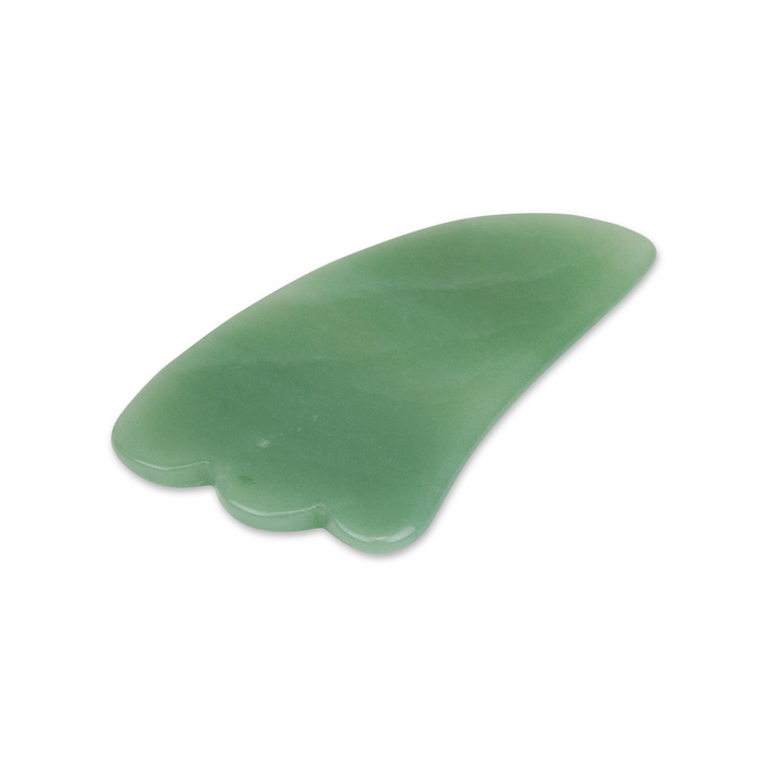 Outil de Gua Sha en jade premium