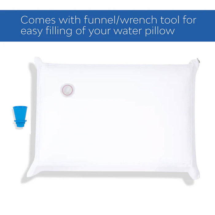 Oreiller d'eau Chiroflow Premium en mousse mémoire  20" x 28"