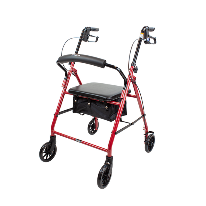 Dynago Advantage rollator with brake and seat