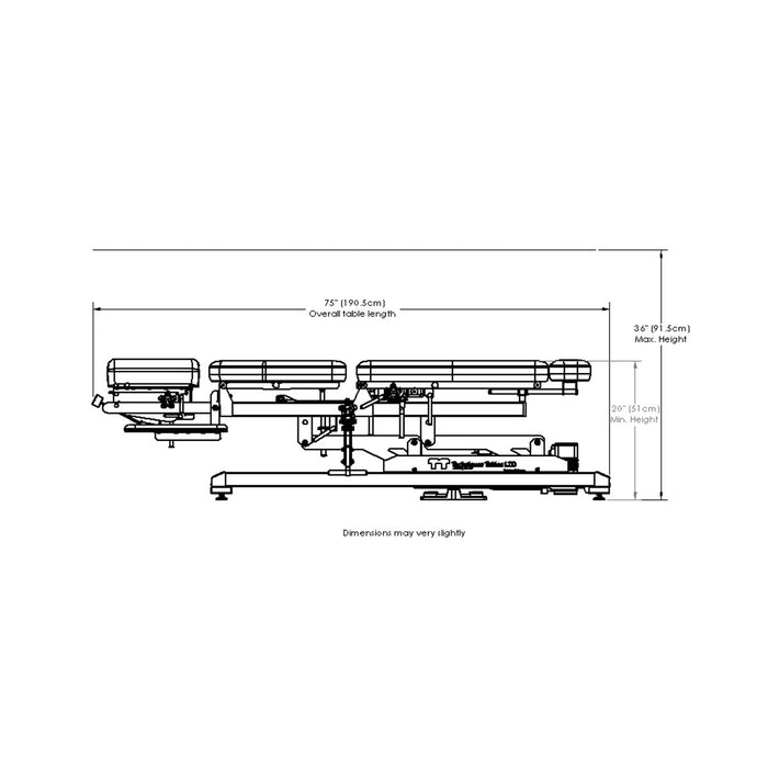 Techniques Multi 7 electric elevation table
