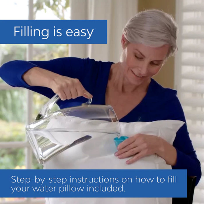 Chiroflow Original Fiber Water pillow 20" x 28"