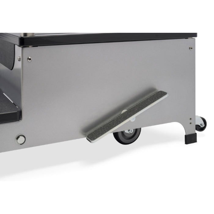 Two-Step Platform with 360° Swivel System for Lateral Radiography
