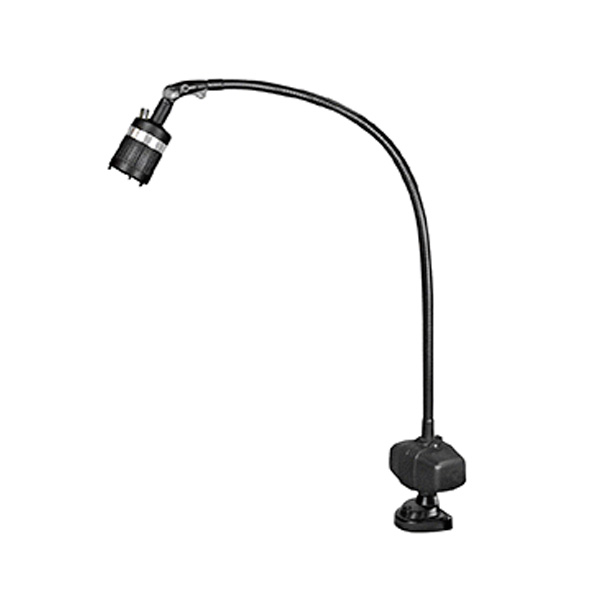 Main section - LumiRay LED Gooseneck Lamp with Electric Outlet