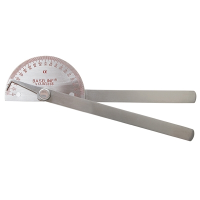 Stainless steel 180° goniometer