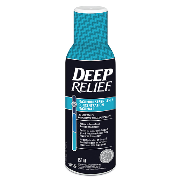 Touch Free Sprain and Strain Relief Spray