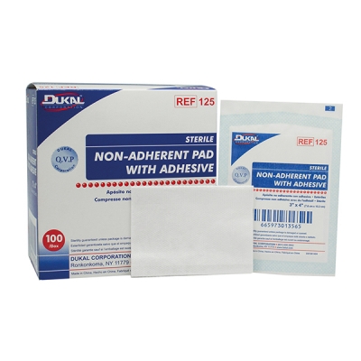 Dukal Non-Adherent Pads with Adhesive