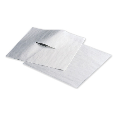 Disposable paper headrest cover