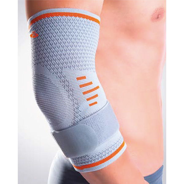 Orliman elastic elbow support with gel pads