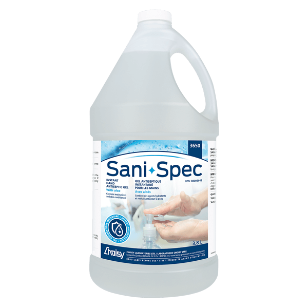 Gel antiseptique instantané pour les mains Sani-Spec