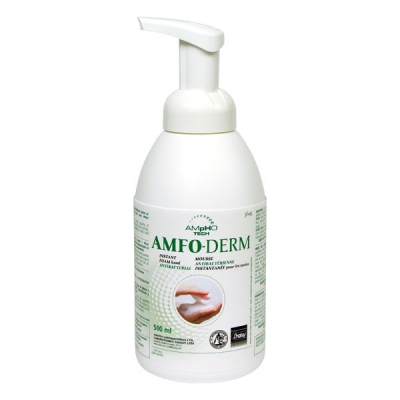 Mousse antibactérienne instantanée Amfo-Derm