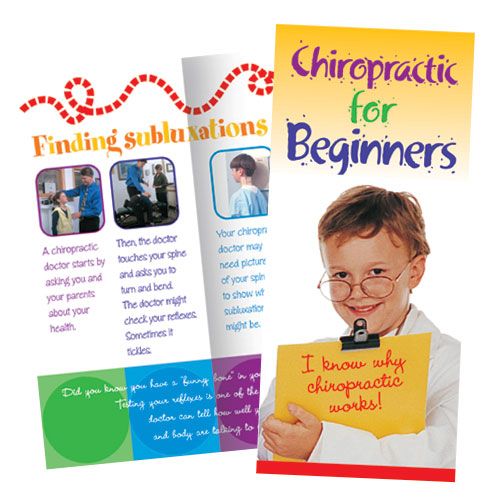 Brochure "Chiropractic for beginners"