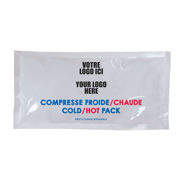 "Your logo" Customized cold/hot pack